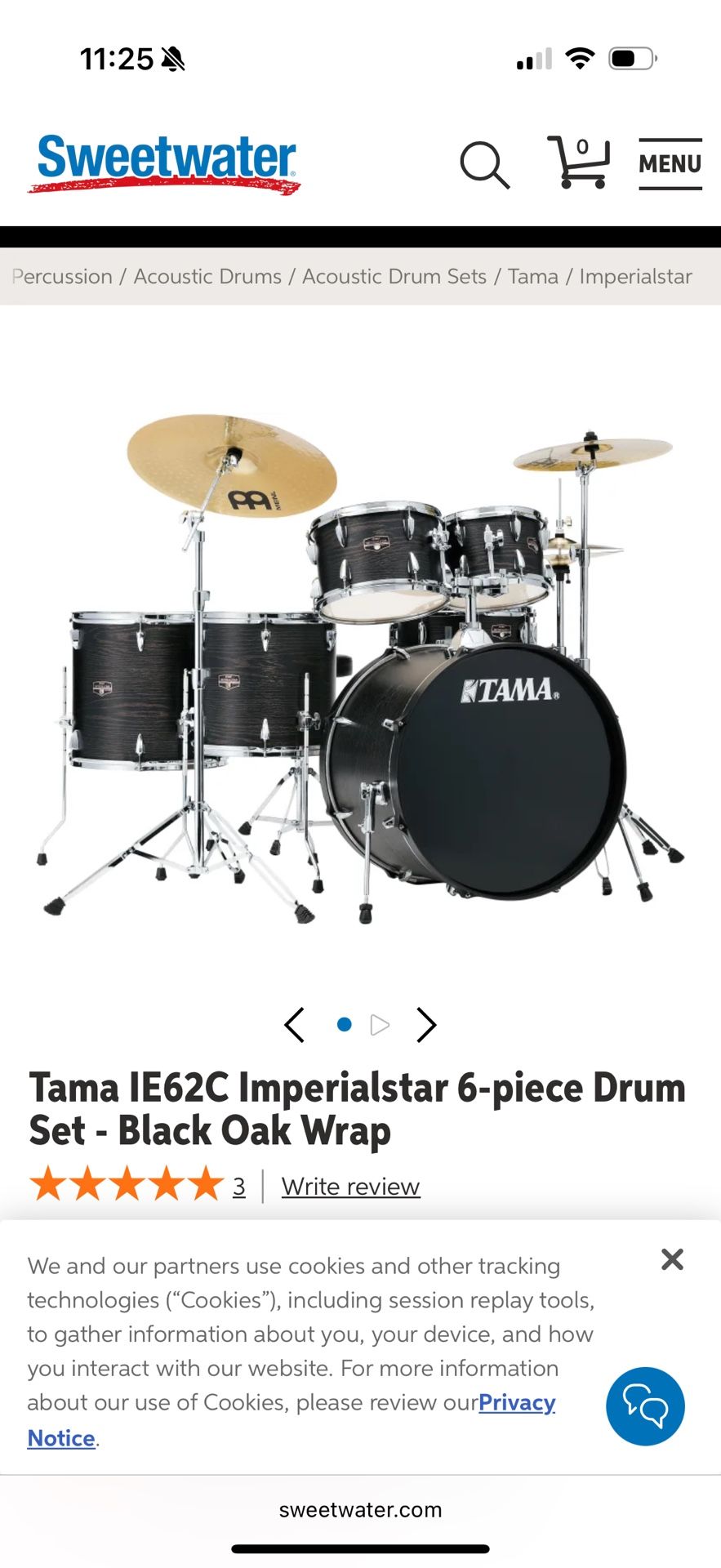 Tama 6 Piece