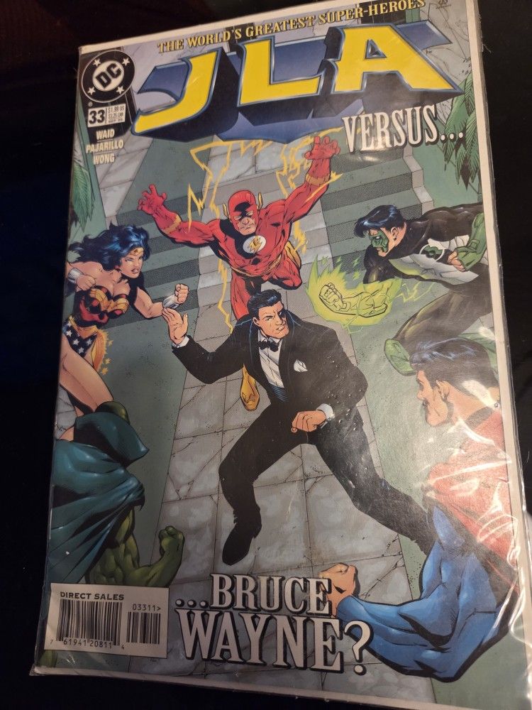 JLA vs Bruce Wayne #33