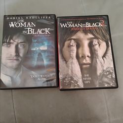 Woman in black DVD collection