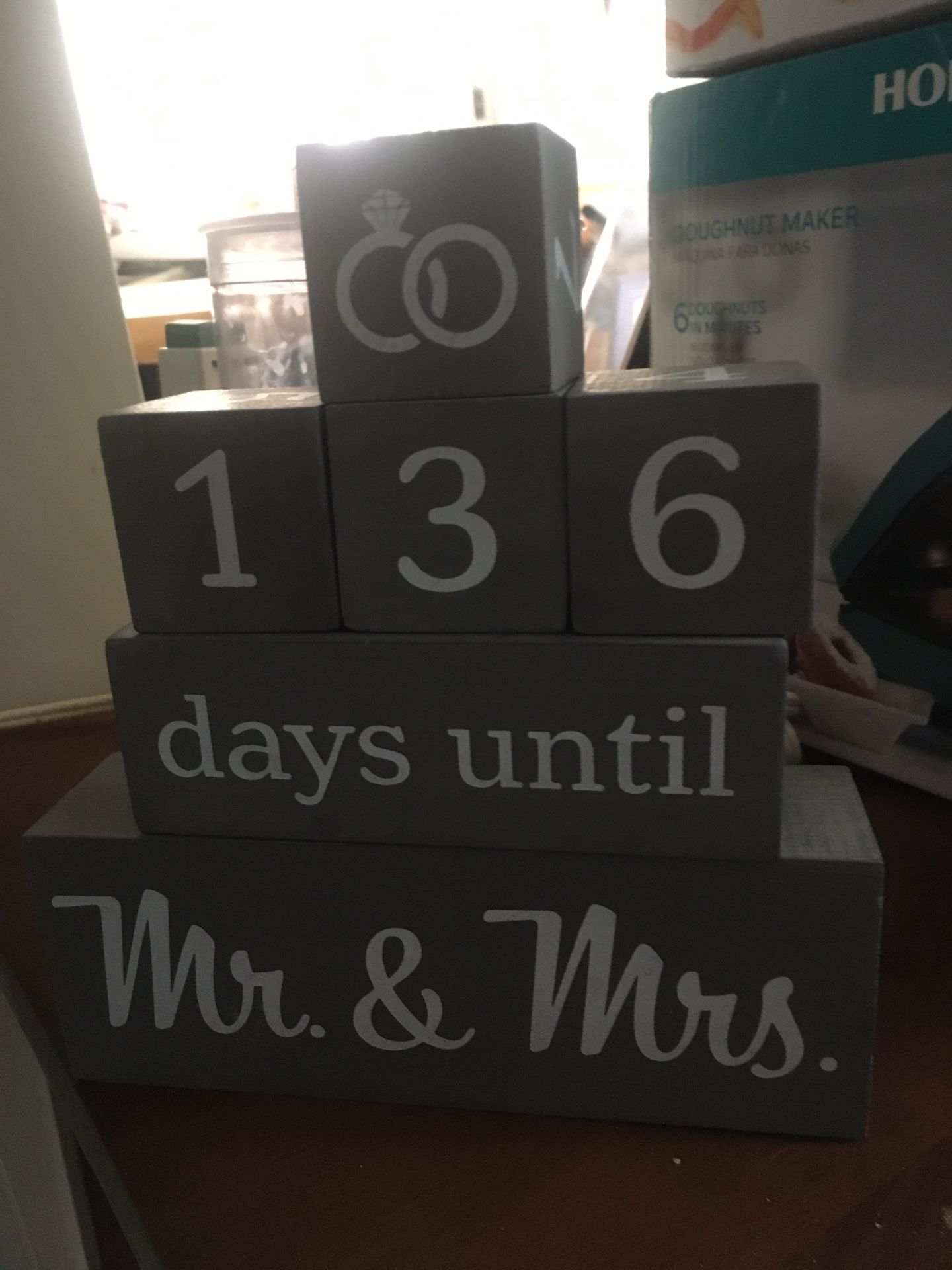 New Countdown To Your Wedding Blocks 