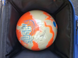 Bowling balls with bag