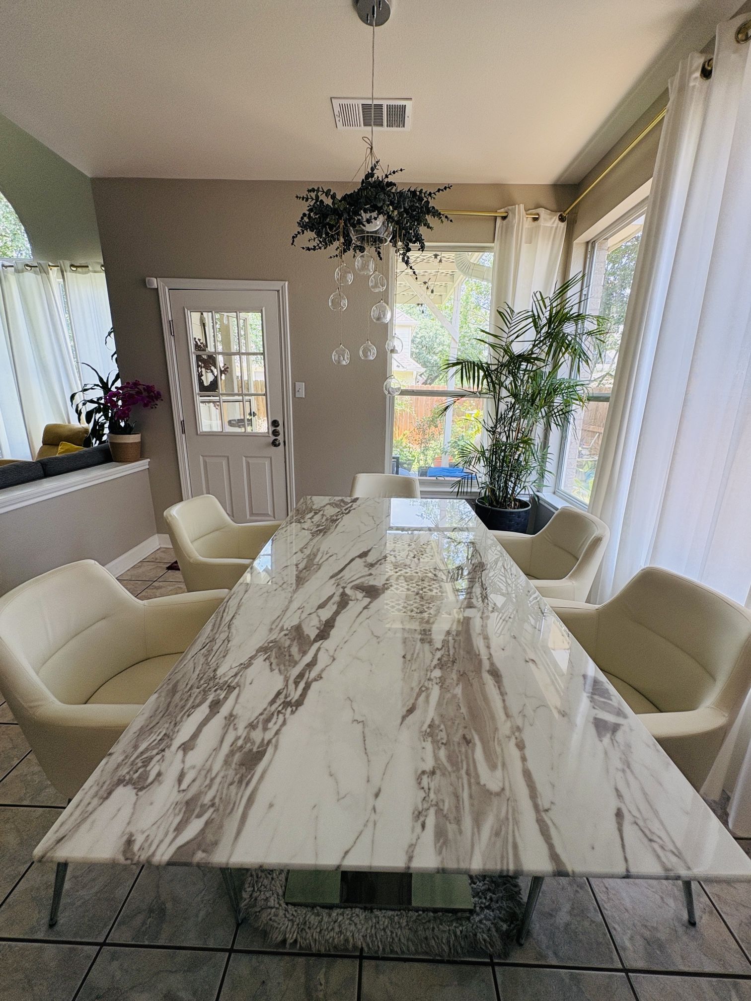 Dining Table And 6 Chairs (Moving Out Sale, Make an Offer)