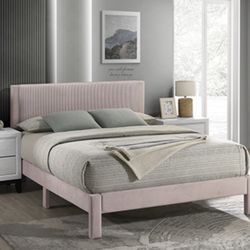 New Queen Size Bed With Mattress And Free Delivery 