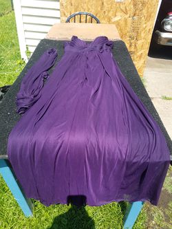 Purple dress. Med in size.