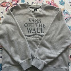 vans off the wall sweater (large)