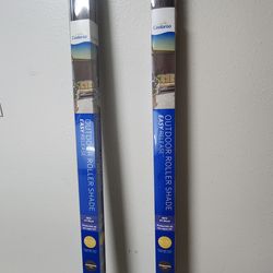 Outdoor Patio Roller Shade 72"x72" Coolaroo – Sun Shade UV Block (2 Available)