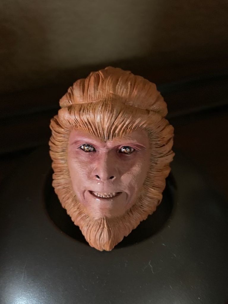 Monkey King Hot Toy Sculpted & Painted 1:6 Scale Head