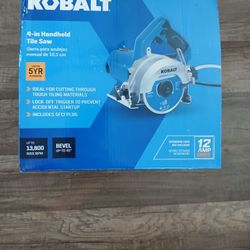 Cobalt 4in Handheld Tile Saw