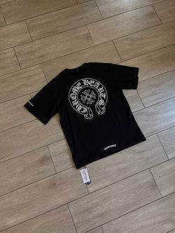 Chrome Hearts Black Graphic T-Shirt with Tags