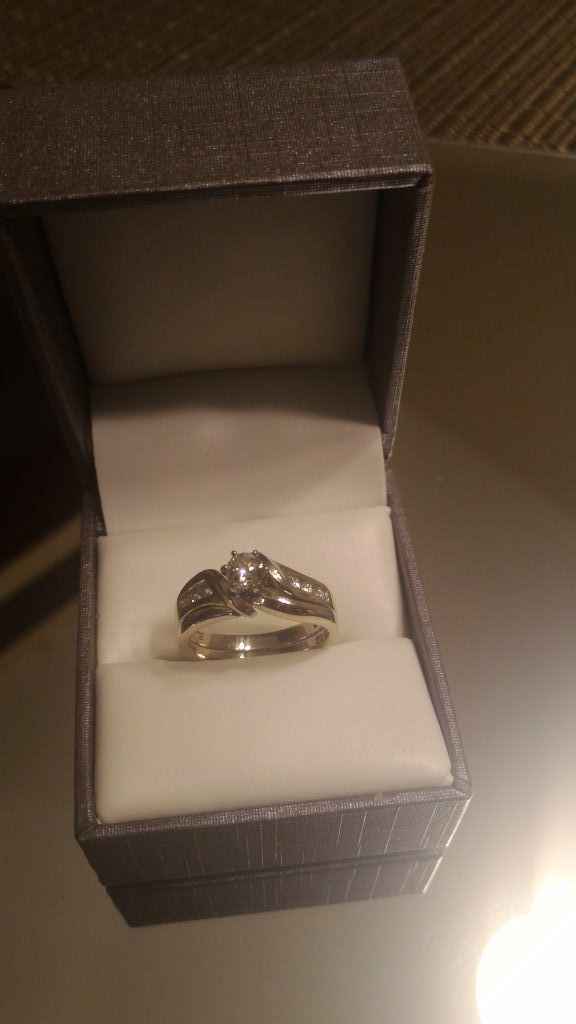 Diamond Wedding Ring (Bridal Set)