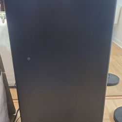 Galanz 3.3 Cu ft One Door Mini Fridge, Black