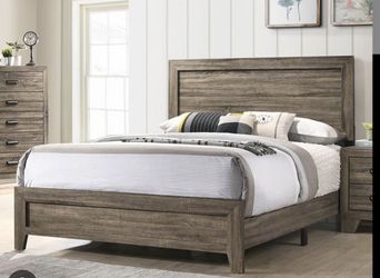 Queen Size bed Frame + Mattress + Box Spring