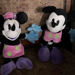 Mickey And Minnie 12 In