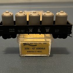 Atlas N Scale 42’ Gondola - Norfolk & Western