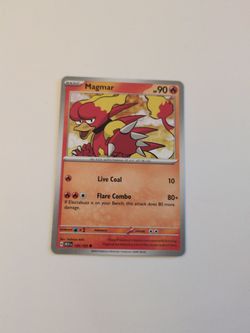 Magmar Pokemon Card MEW 126