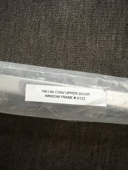 1(contact info removed) Impala Convertible Chrome Window Frames