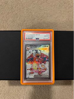 Pokemon Charizard ex #215/197 PSA 10