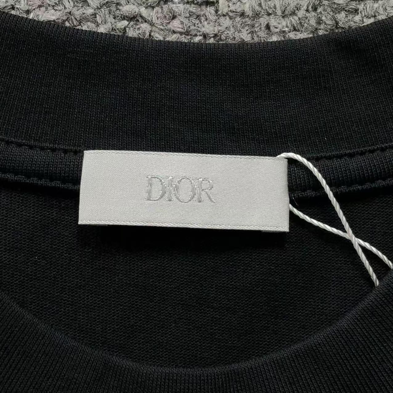 Stone Island X Dior Embroidered Printed T Shirt