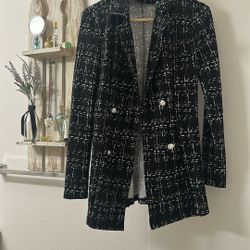 SHEIN Overcoat Light Weight Blazer Style 