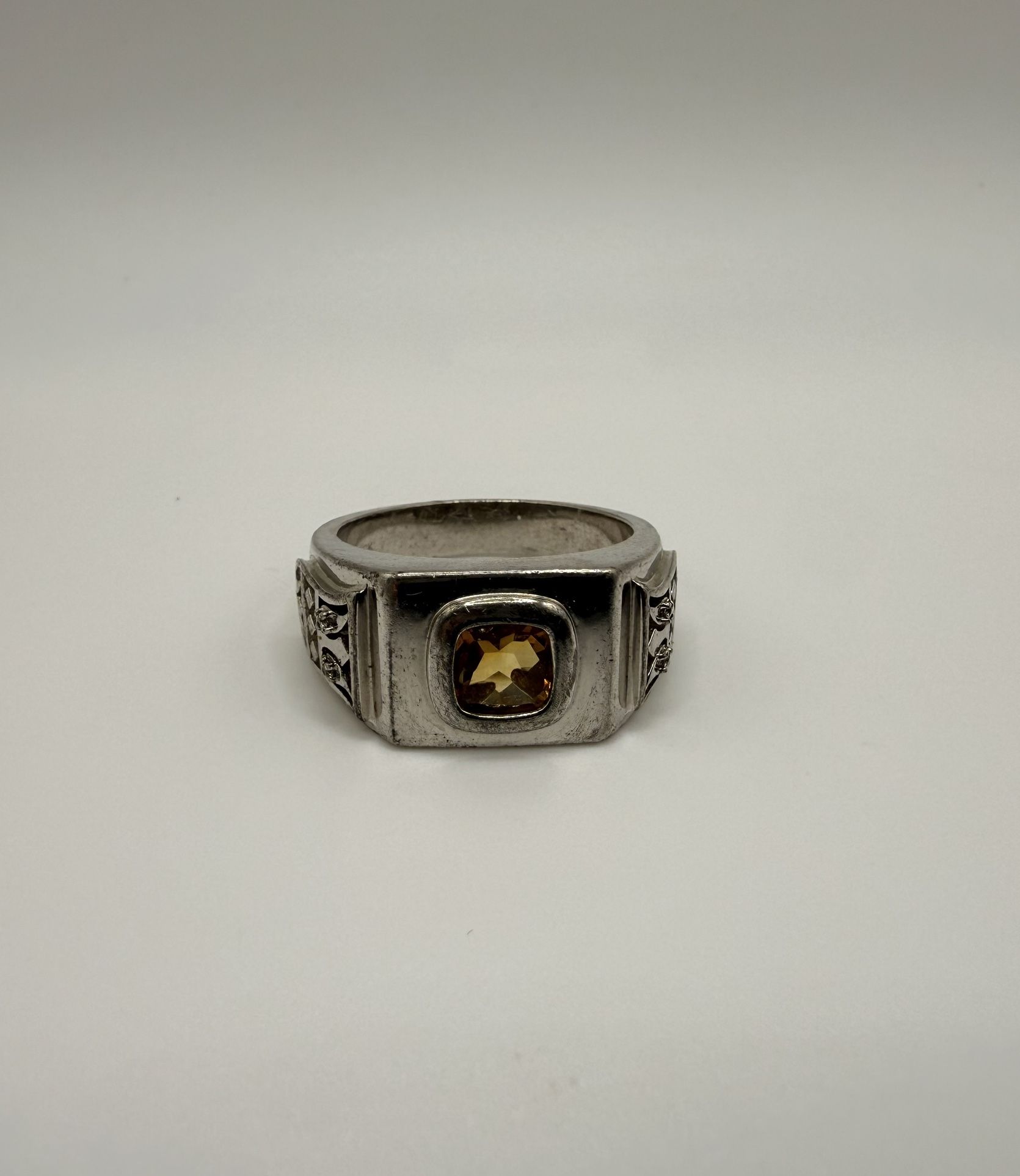 925 GSK Sterling Silver Ring Size 12.5 Men