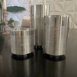 Vera Wang Modern Candle Holders 
