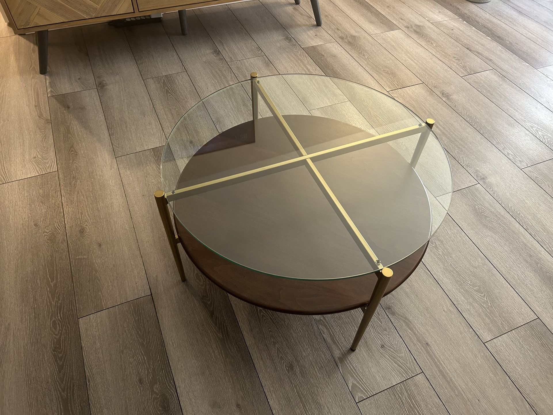 West Elm Round Coffee Table