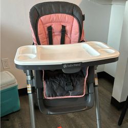 Pink High Chair