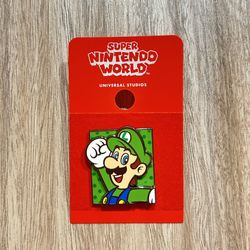 New Pin Universal Studios Hollywood Luigi Super Nintendo World