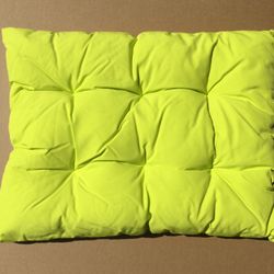 Cojín  Amarillo Neón Suave Para Sillas  Interior/exterior