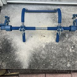 Blue Pull Up Bar