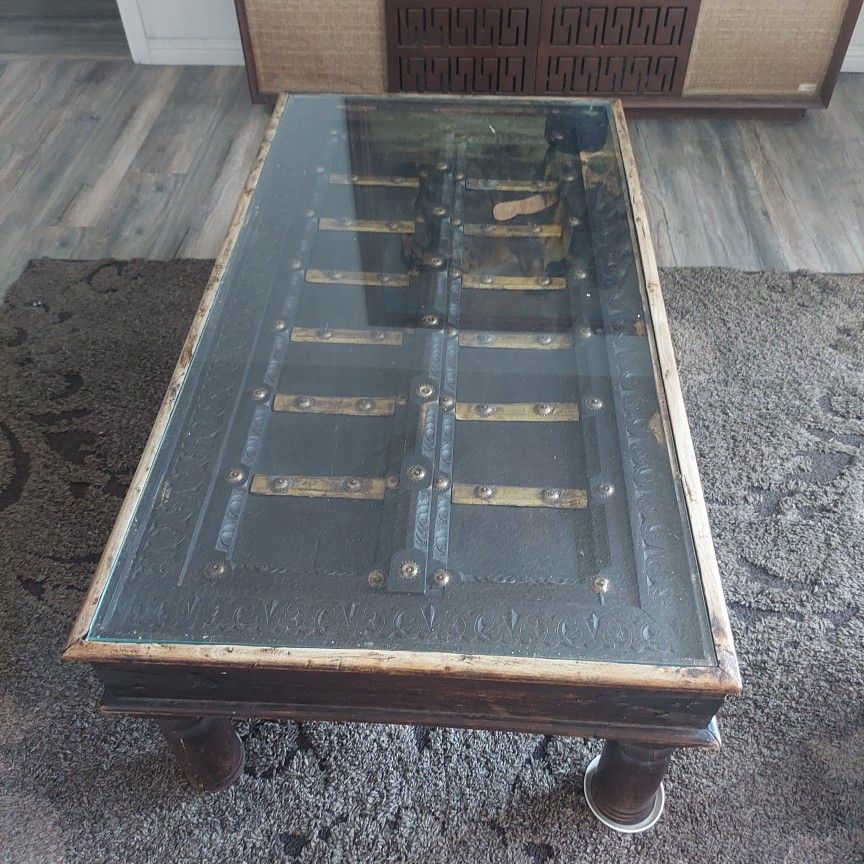 Antique Coffee Table /door