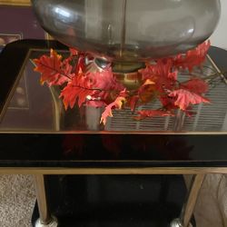 Glass End Table