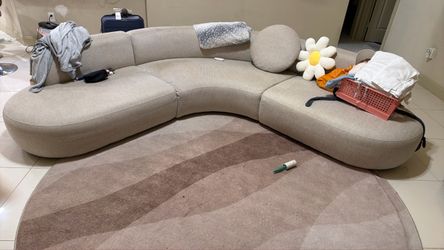 Curved sectional Couch
