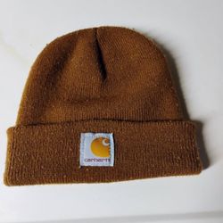 Carhartt Infant/Toddler Knit Beanie Hat - Classic Brown