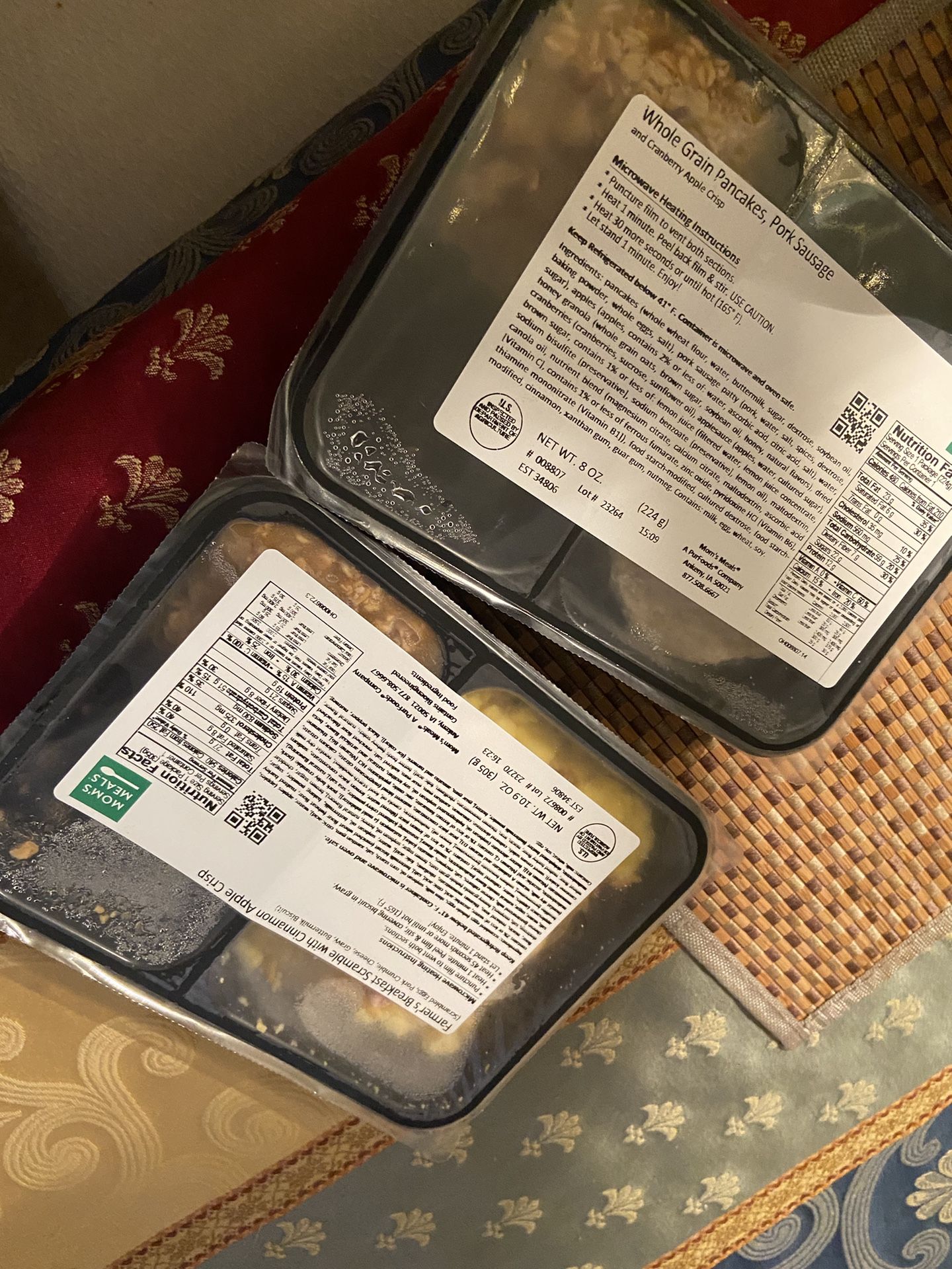 Prepped Meals  $1 Each Meal
