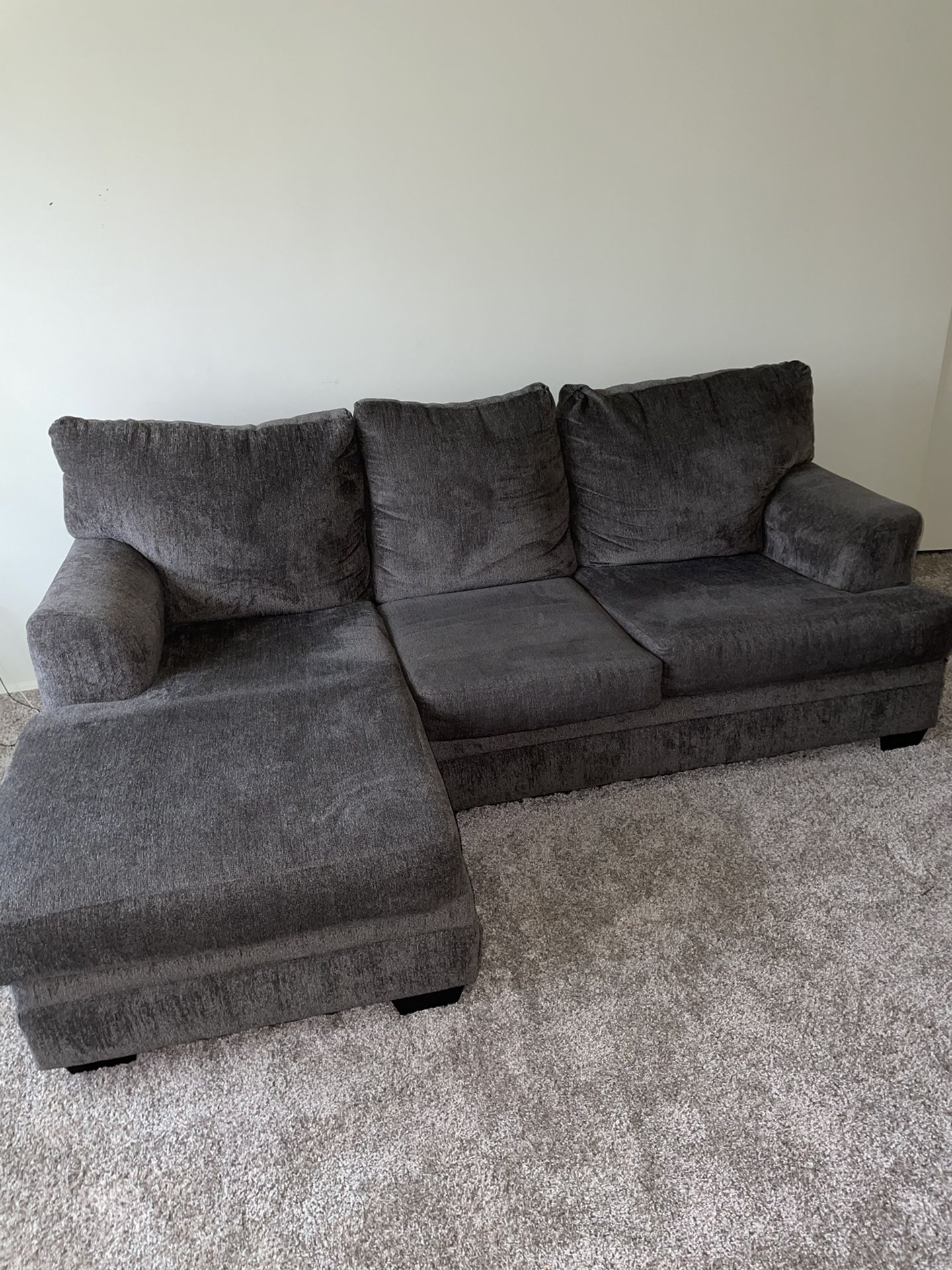 Dorsten Sofa Chaise Slate