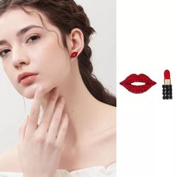 Lipstick Earrings 