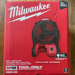 Milwaukee M18 Jobsite Fan