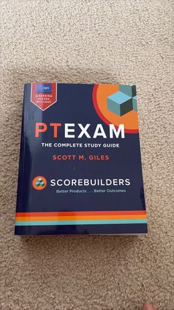 Scorebuilders PT EXAM Complete Study Guide for NPTE-PT preparation