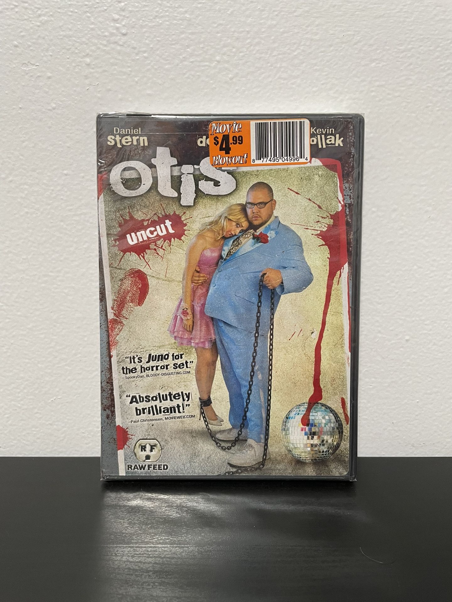 Otis Uncut DVD Movie NEW SEALED Horror Comedy Daniel Stern Raw Feed 2007