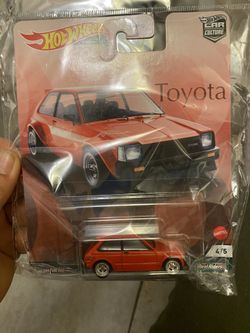 hot wheels 89 Toyota starlet kp61