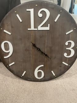 Large Wall Clock Decor