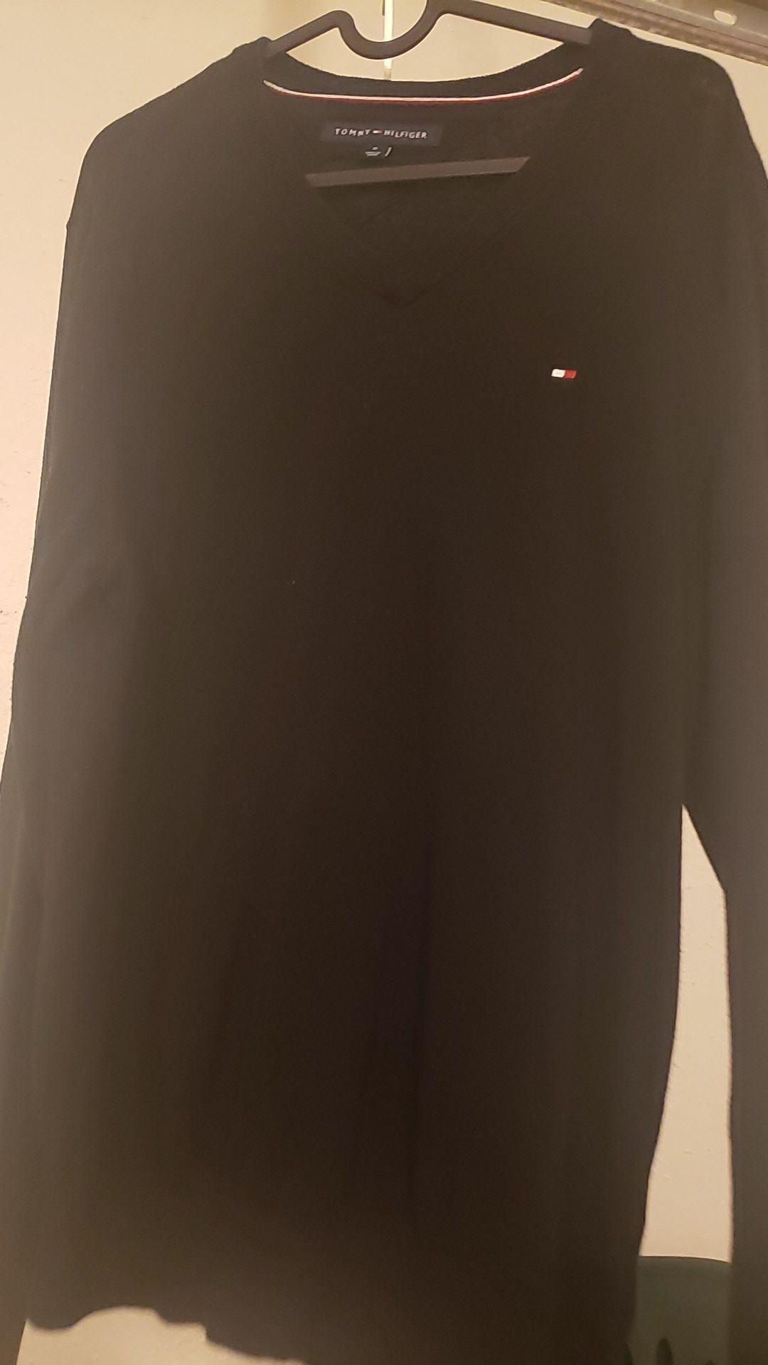 Mens dress shirt and sweater long and short sleeved