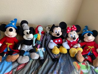 7 Disney stuffed animals