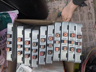LG 52 amp hour 8.4 volt Nissan leaf batteries for any electric vehicle. Golf cart. or solar project. Or any under seat auxiliary battery.
