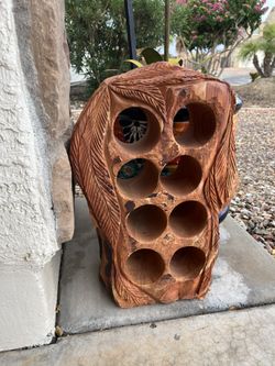 Stone Wine Bottle Holder