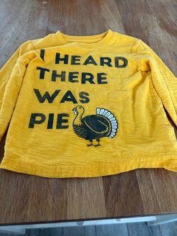 3T Thanksgiving shirt