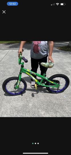 Little kids ninja turtle bike