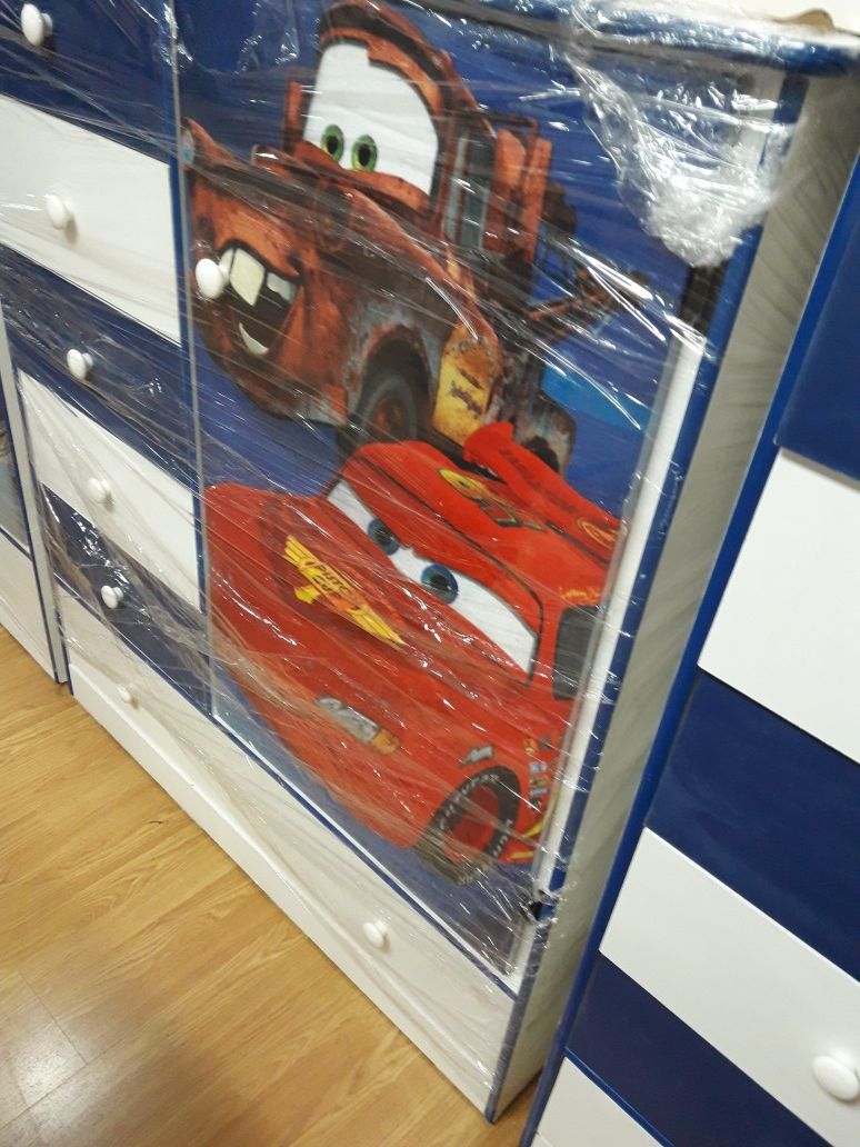 Cars themed babywardrobe