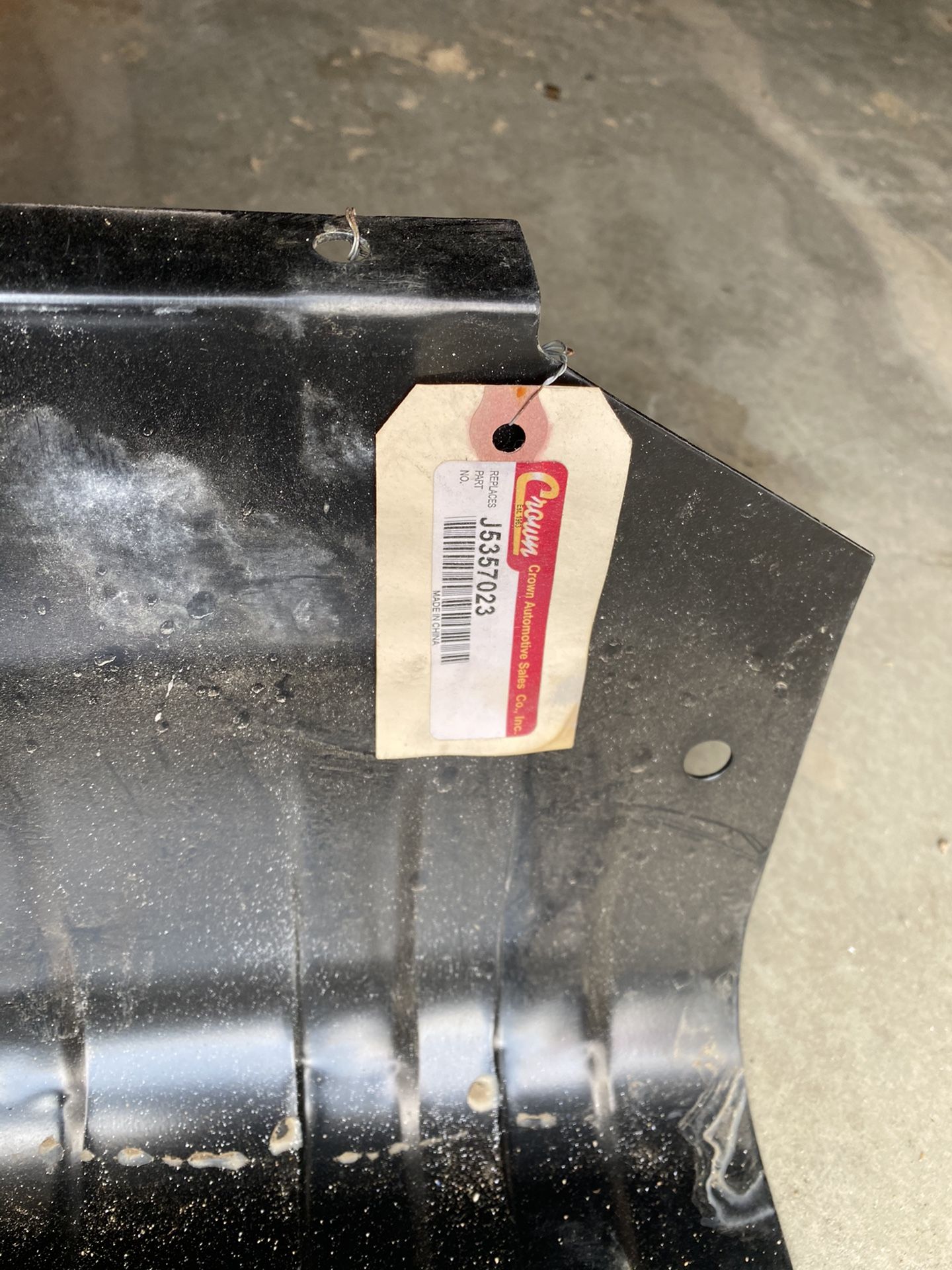 New Jeep cJ7 Fuel Tank Skid Plate